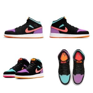 Air Jordan 1 Mid Gs Candy Shoes
